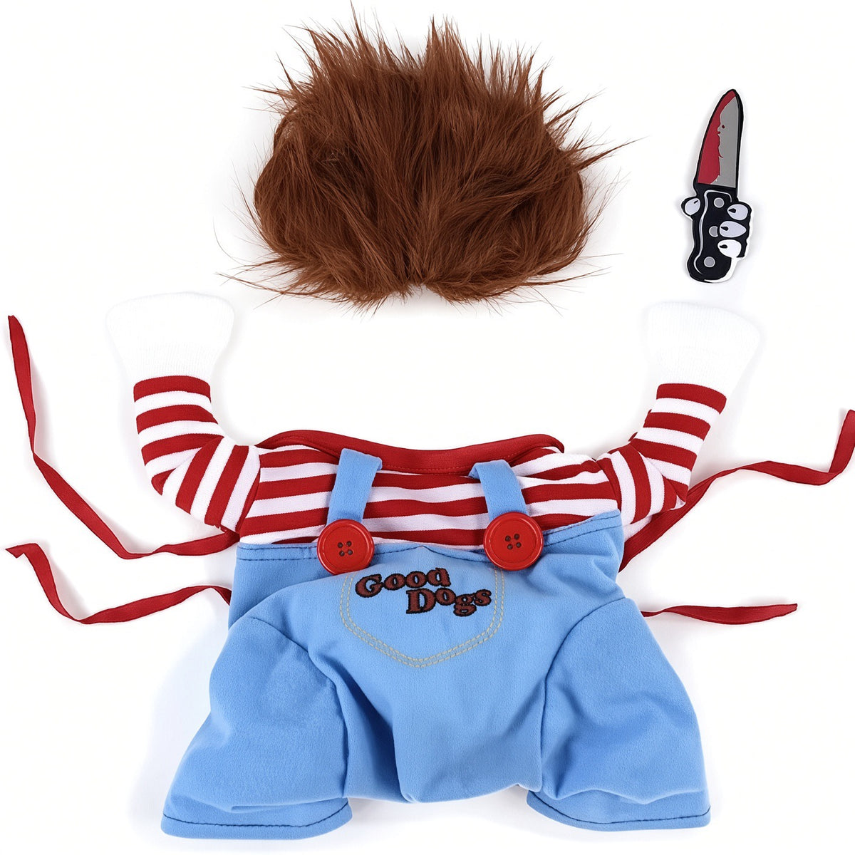 Good Dogs Scary Doll Pet Halloween Costume