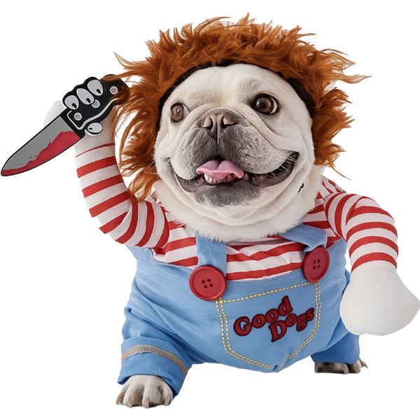 Good Dogs Scary Doll Pet Halloween Costume