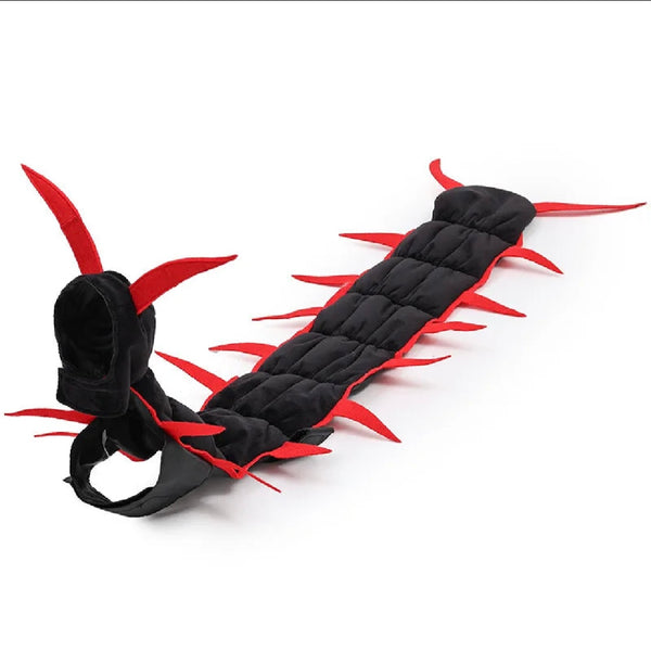 Viral Plush Tiktok Pet Spooky Centipede Halloween Costume