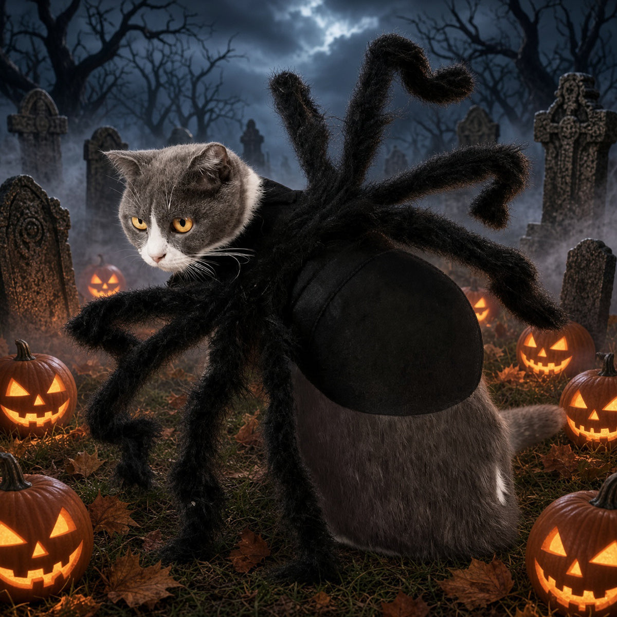 Spidey Pets Tarantula Kitty Halloween Costume