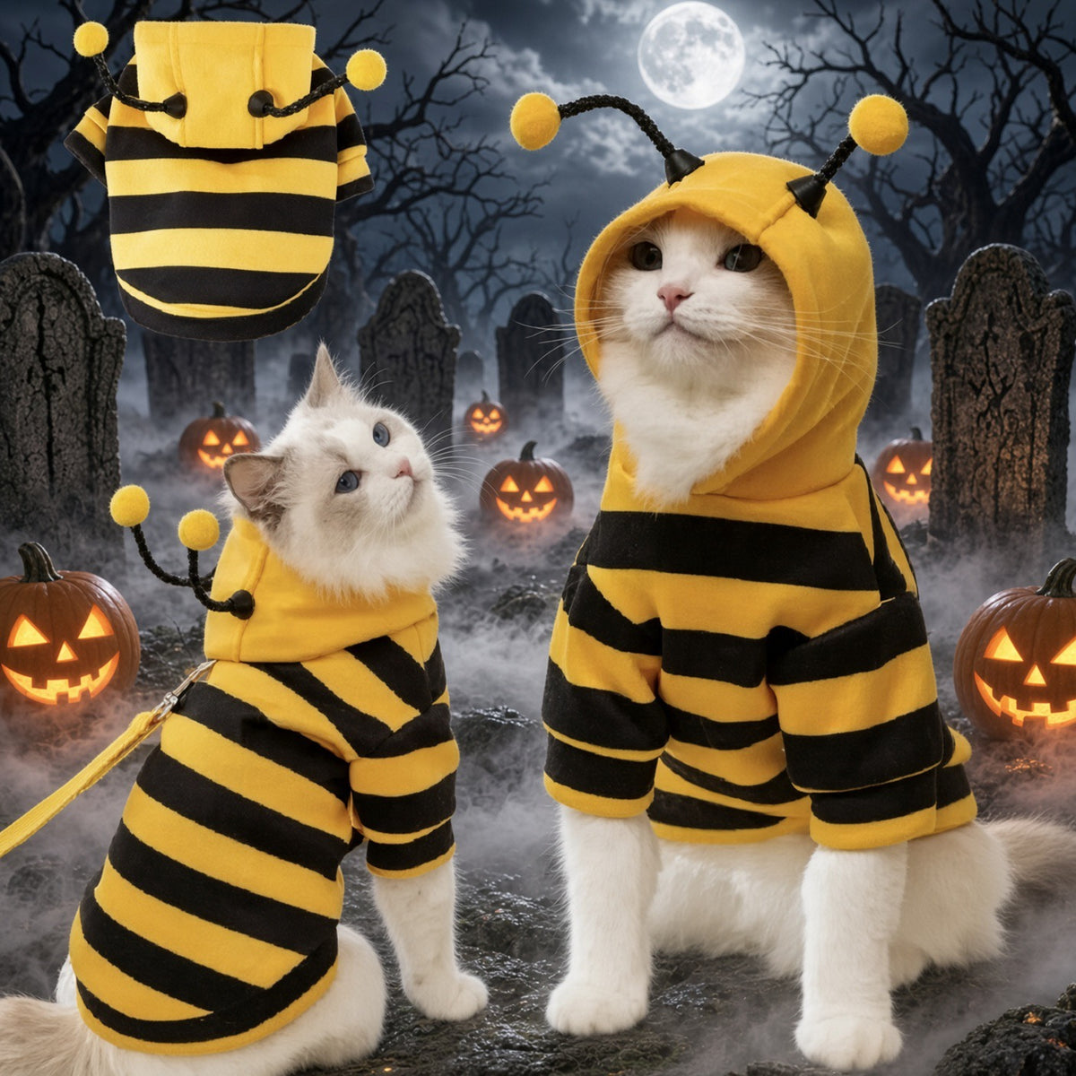 Little Paws Bumble Bee Pet Halloween Costume