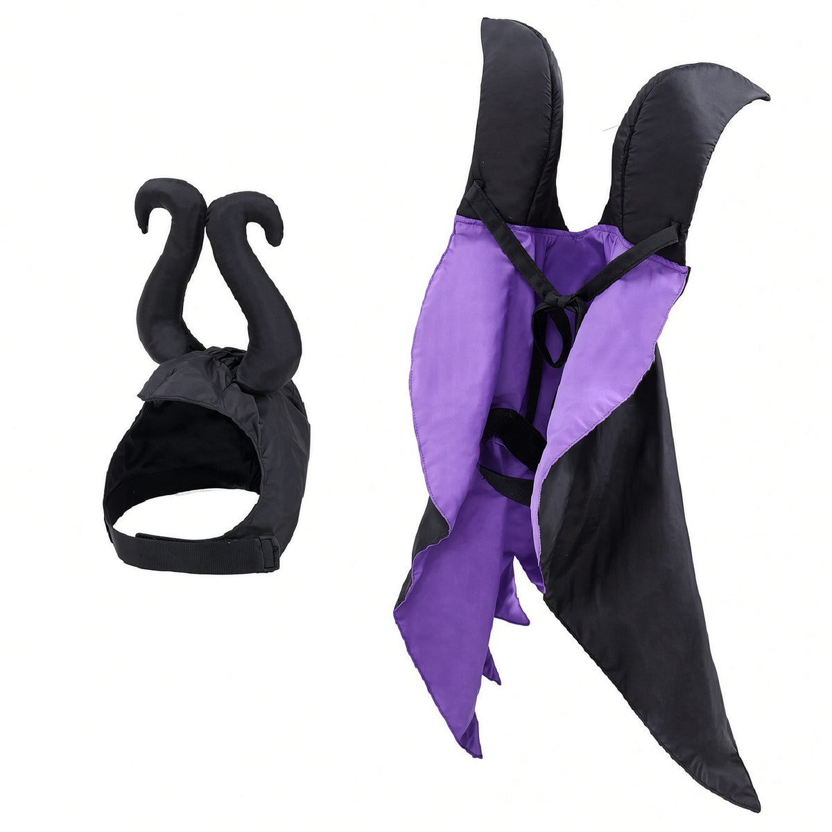 Evil Scary Spindle Witch Pets Halloween Costume