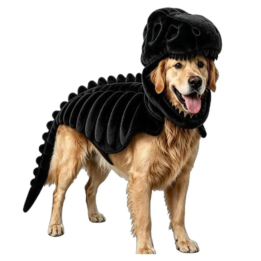 Soft Plush Dino Doggy Halloween Pet Costume